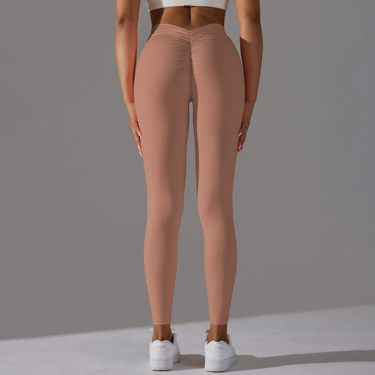Long Shaping Leggings Push-Up Effect And High Waist