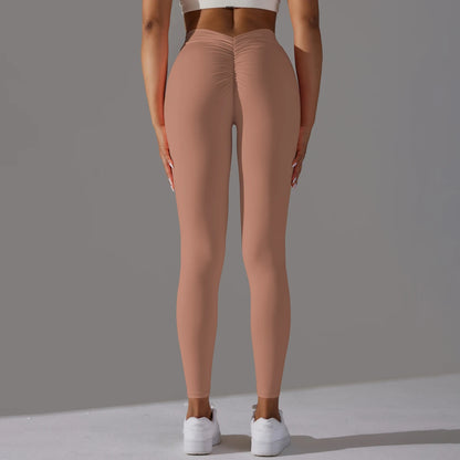 Long Shaping Leggings Push-Up Effect And High Waist